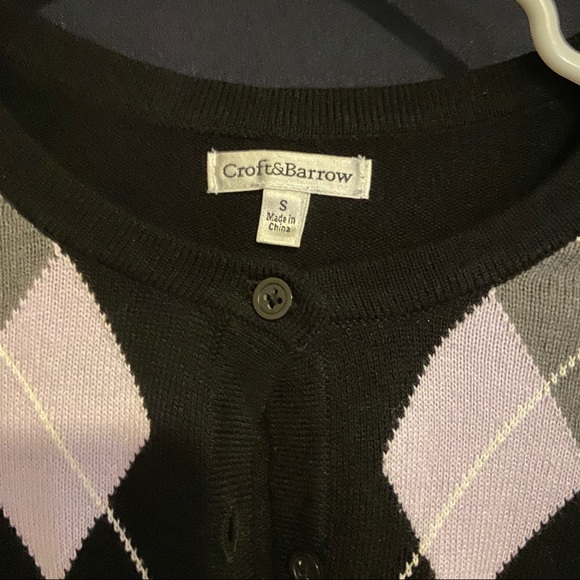 Argyle cardigan - Picture 2 of 3